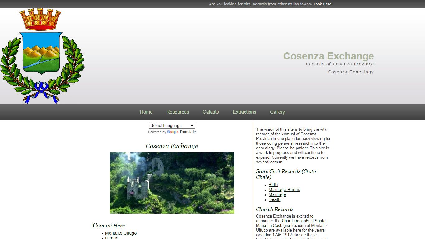 Cosenza Exchange